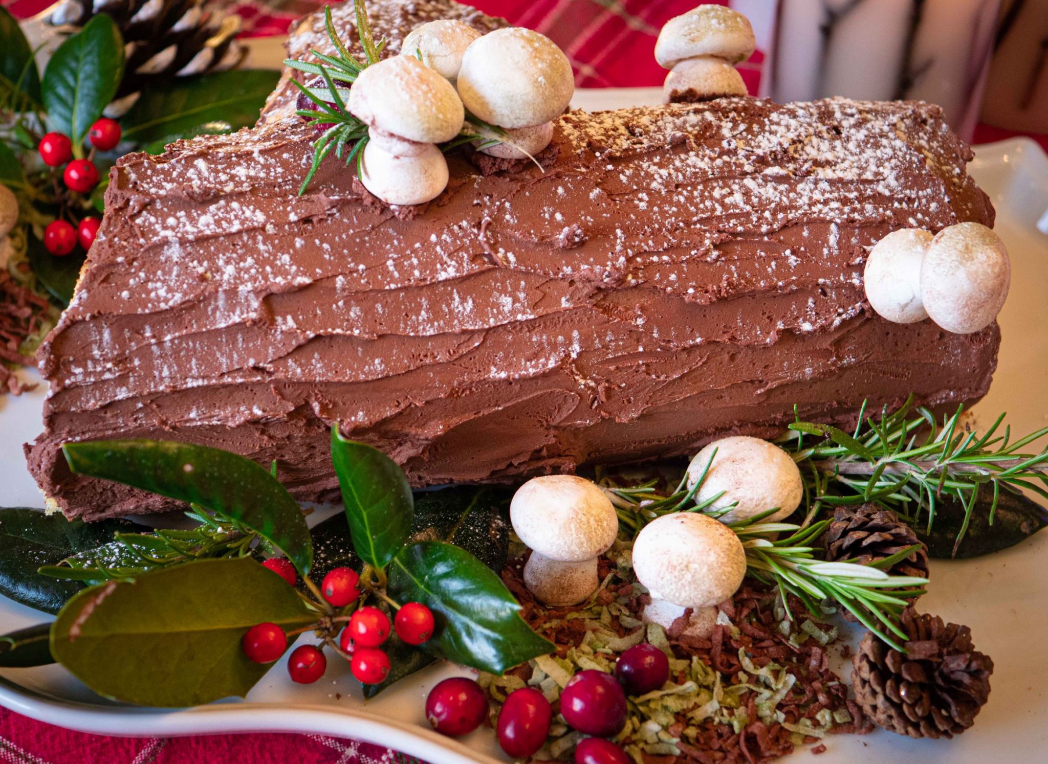 Buche de Noel: Yule Log Cake - Baking With Julie